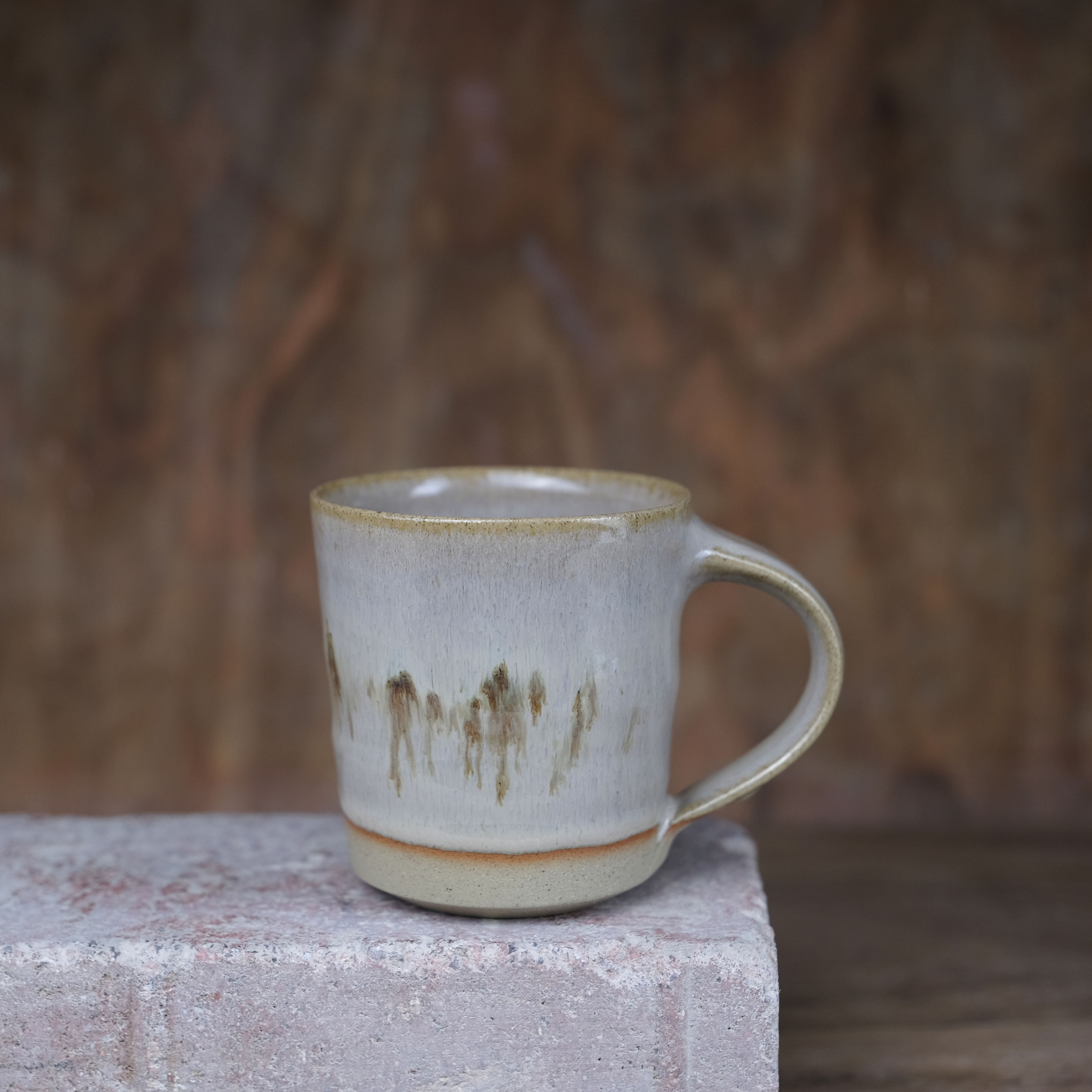 Coffee Cup - nuka ash glaze
