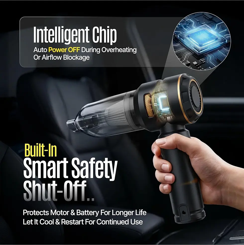 Thumbnail: TNT Cordless Handheld Vacuum Cleaner – Portable Rechargeable Mini Vacuum Cleaner