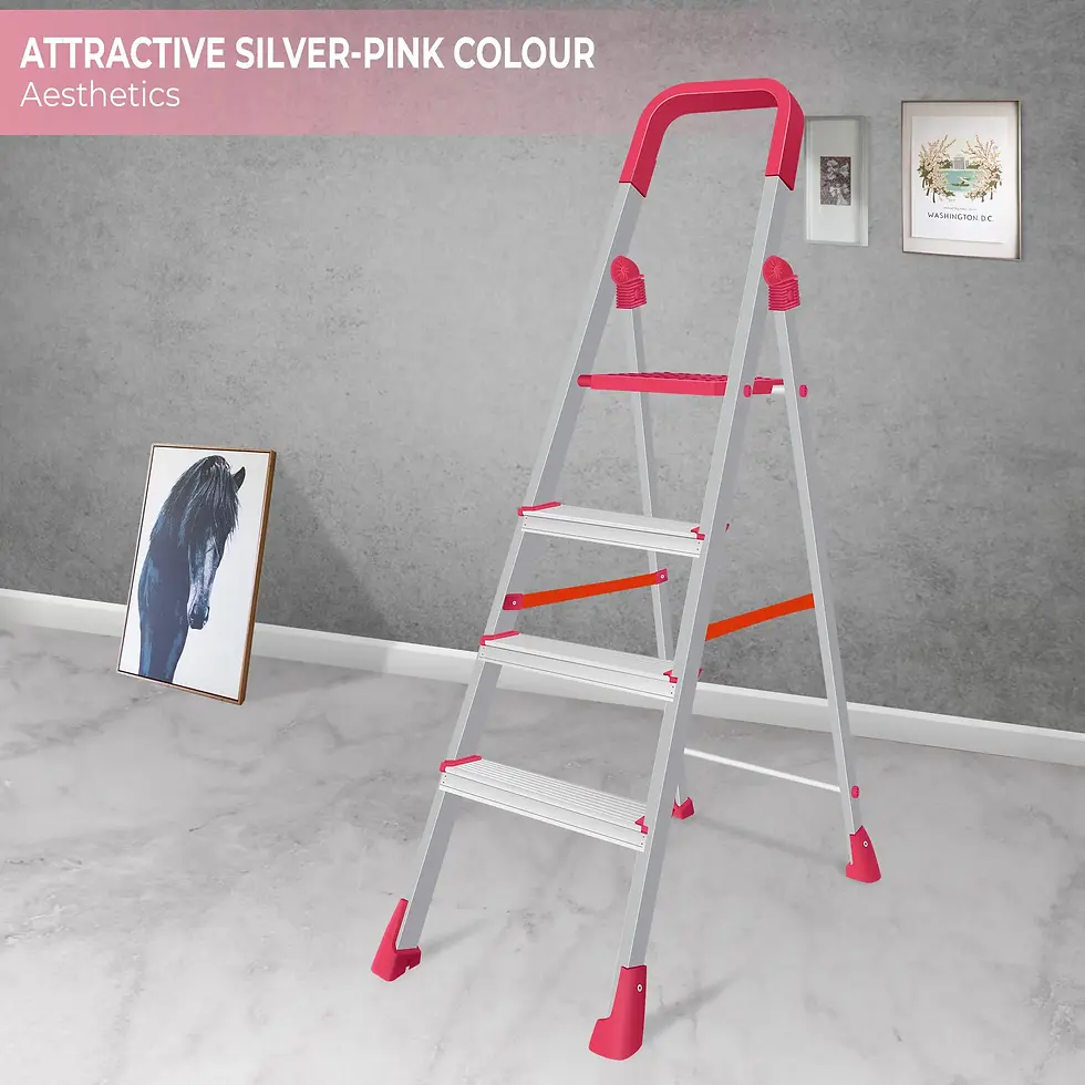 Thumbnail: TNT - The Next Trend Lightweight Aluminum Step Ladder 