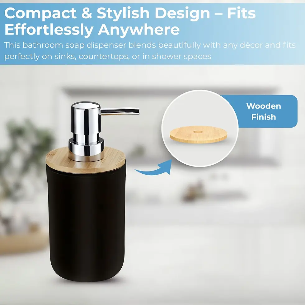 Thumbnail: TNT - Premium Bathroom & Kitchen Liquid Soap Dispenser (2 Design Options)