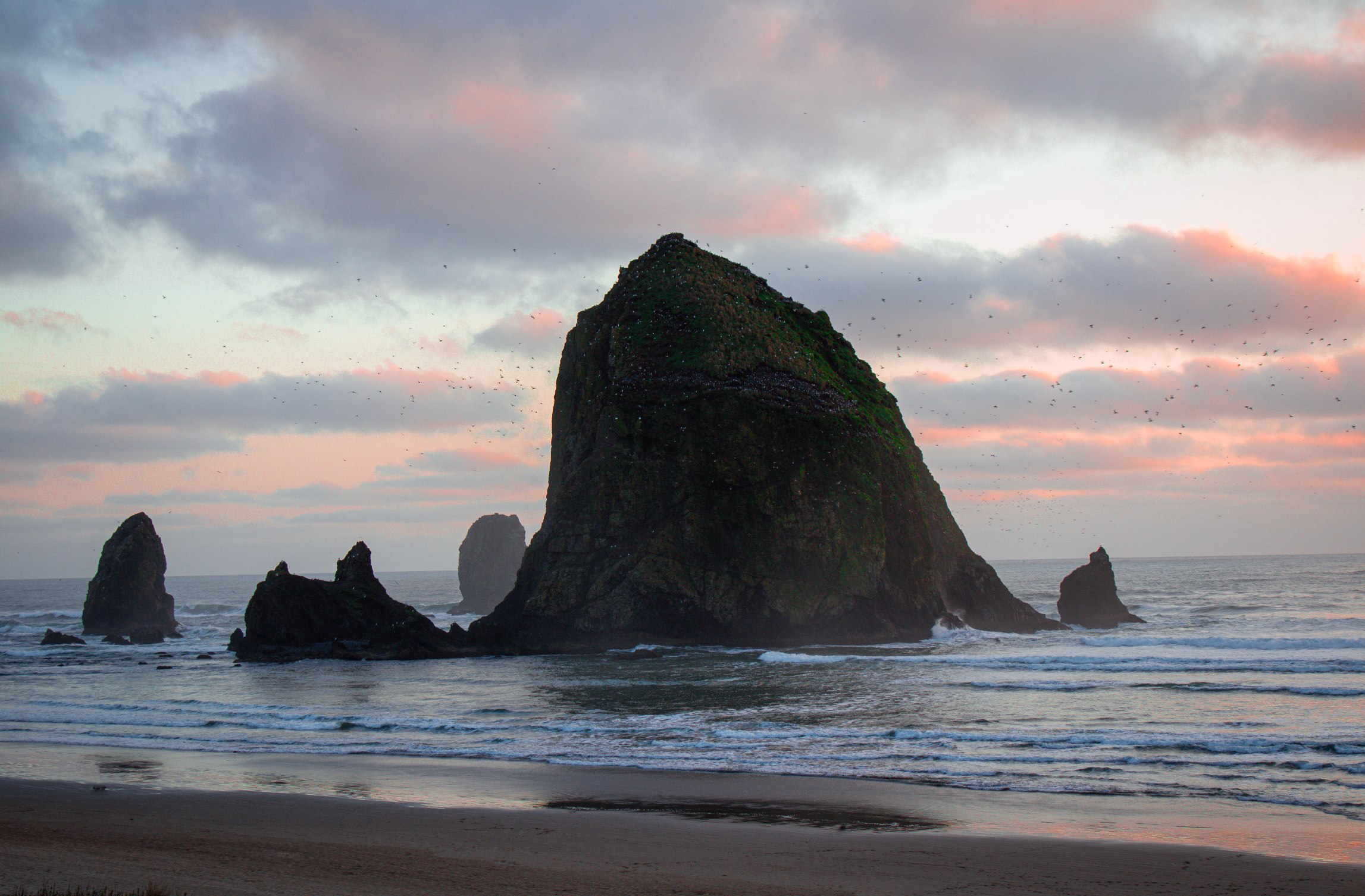 Cannon Beach Sunset (Canvas)