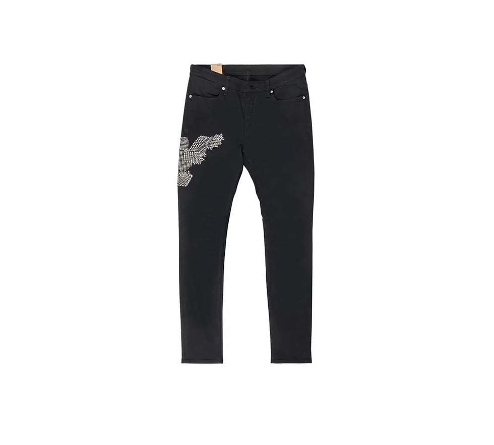 Ksubi Van Winkle Replica Eagle Jeans 'Black'