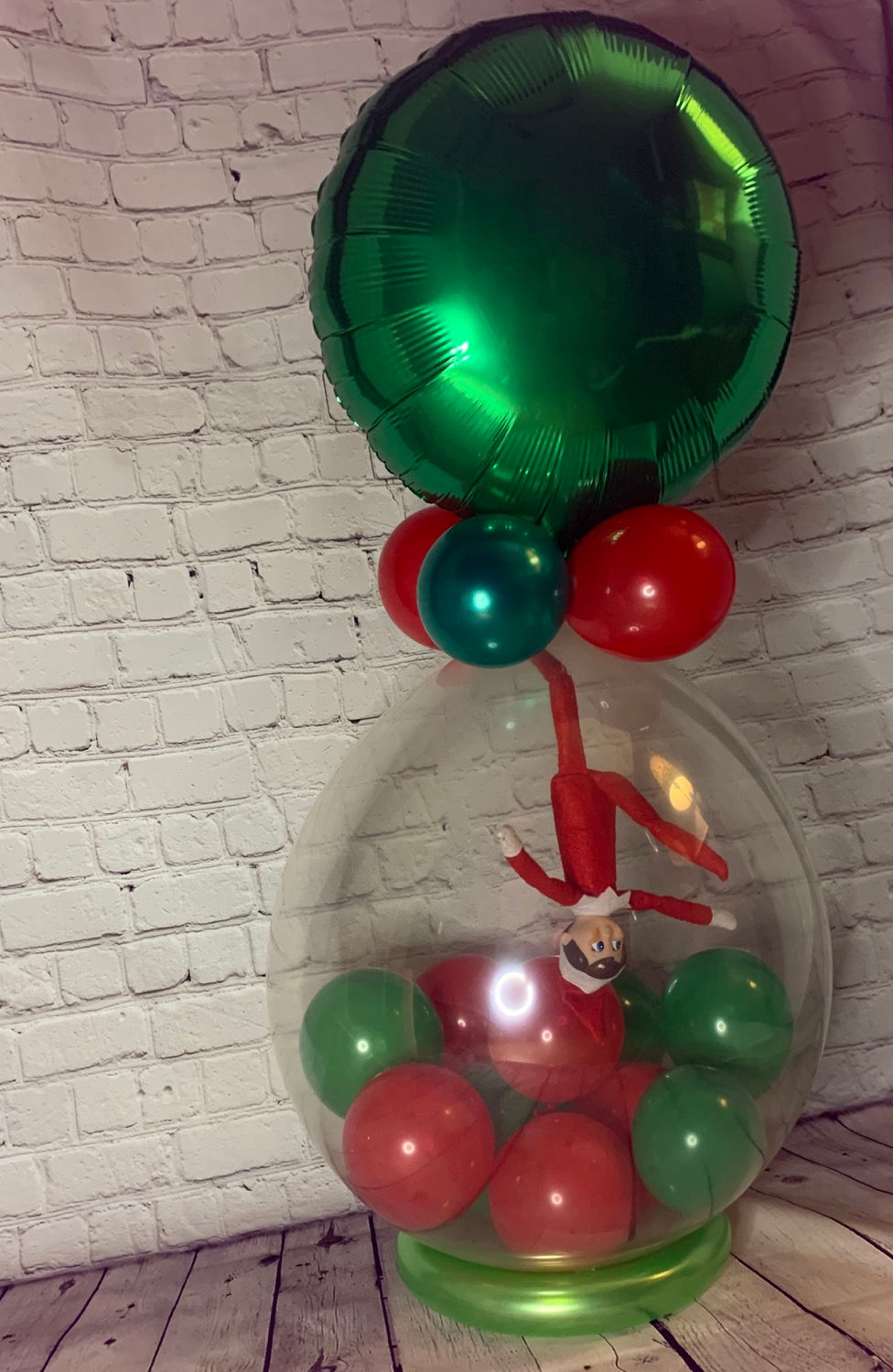 Thumbnail: Elf Stuffed Balloon-Elf Included