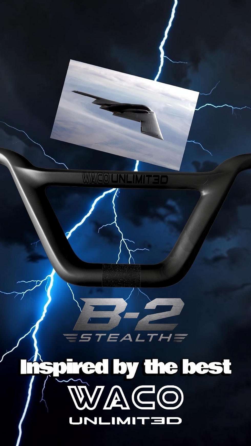 Thumbnail: B-2 Stealth Carbon Handlebars