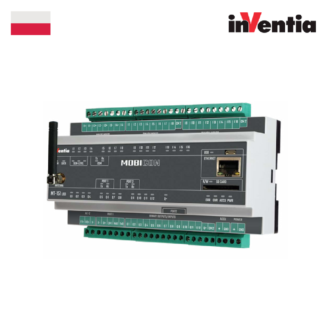 MT-151 LED – Controlador de telemetría programado en entorno CODESYS® - INVENTIA