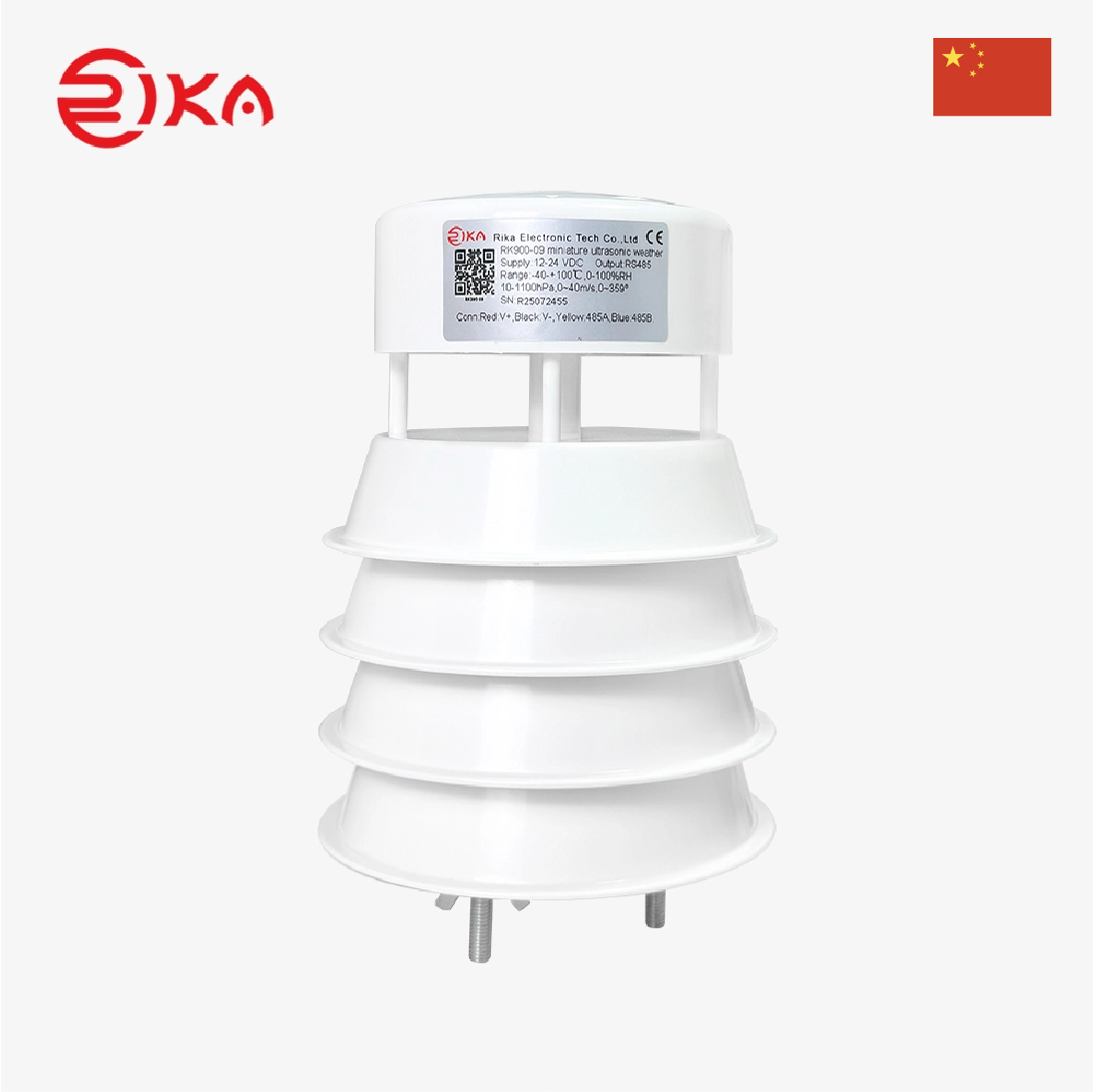 RK900-09 - Estación Meteorológica Ultrasónica en Miniatura - RIKA