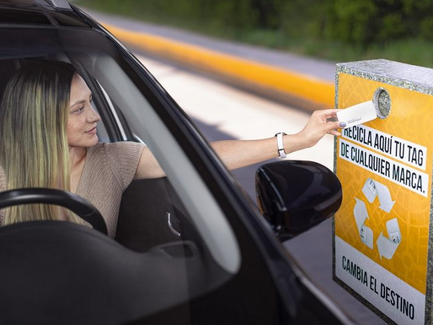 ¡Forma parte de la primera campaña de reciclaje de Tags de TeleVÃa!