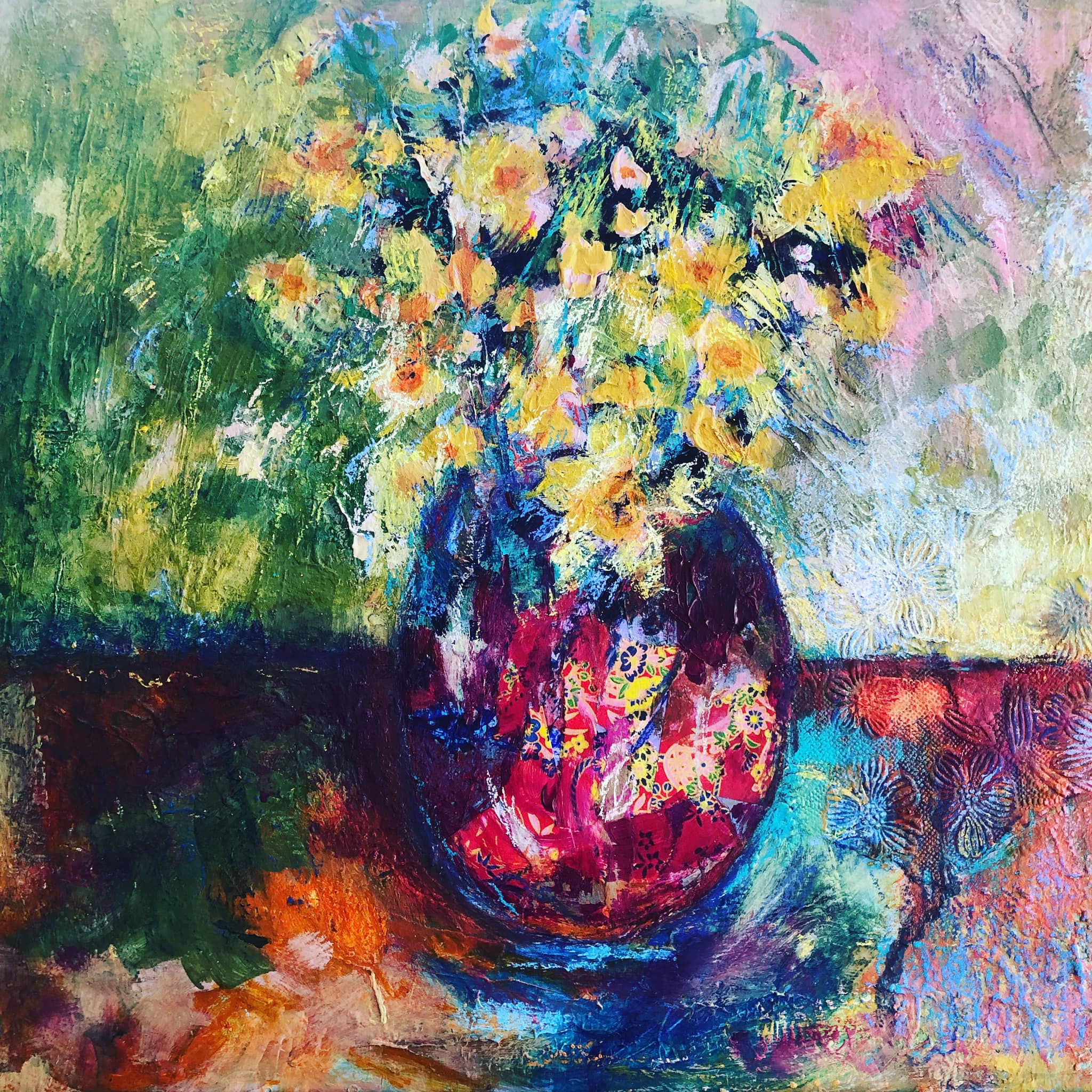 Square "Pump Up The Jam" card