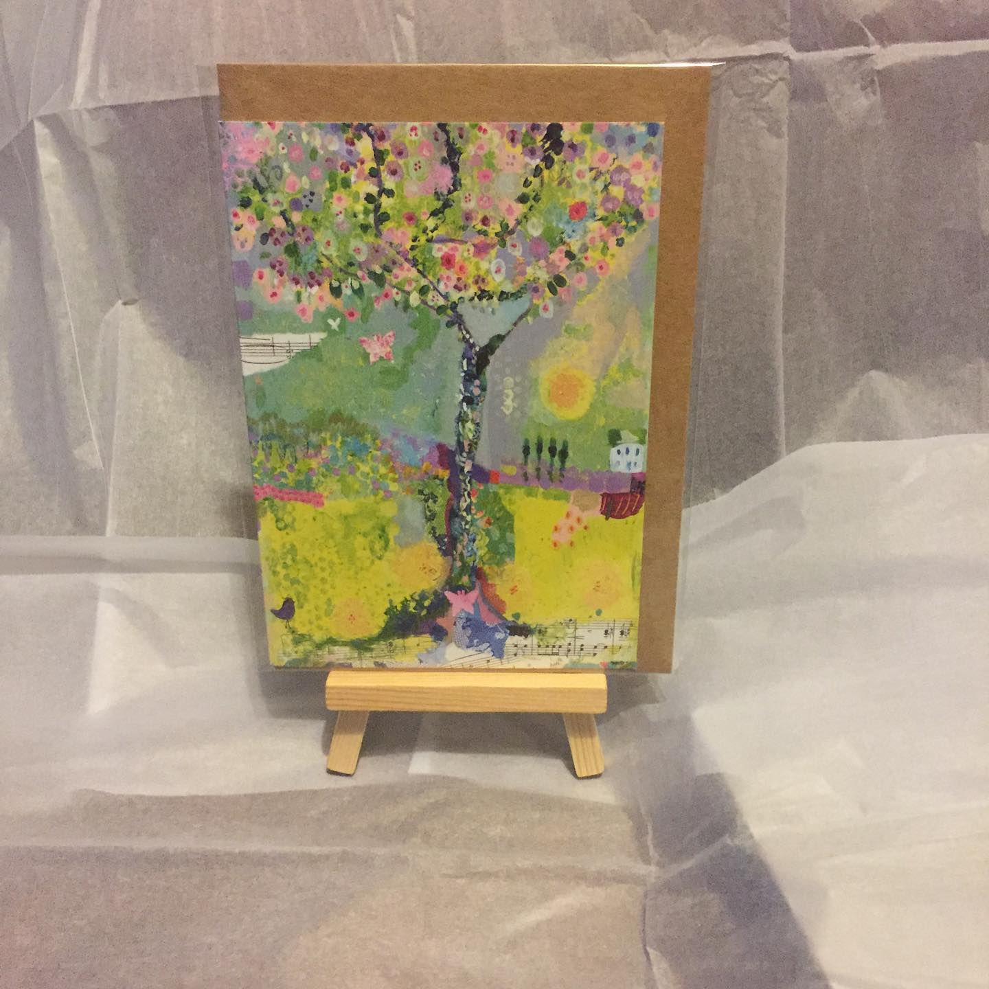 Art Card Gift Box - Vintage collage
