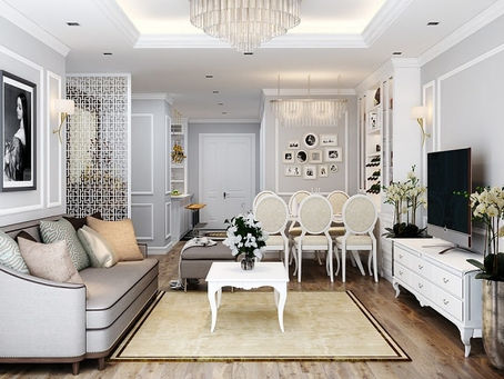 Phong cách kiến trúc nội thất tân cổ điển