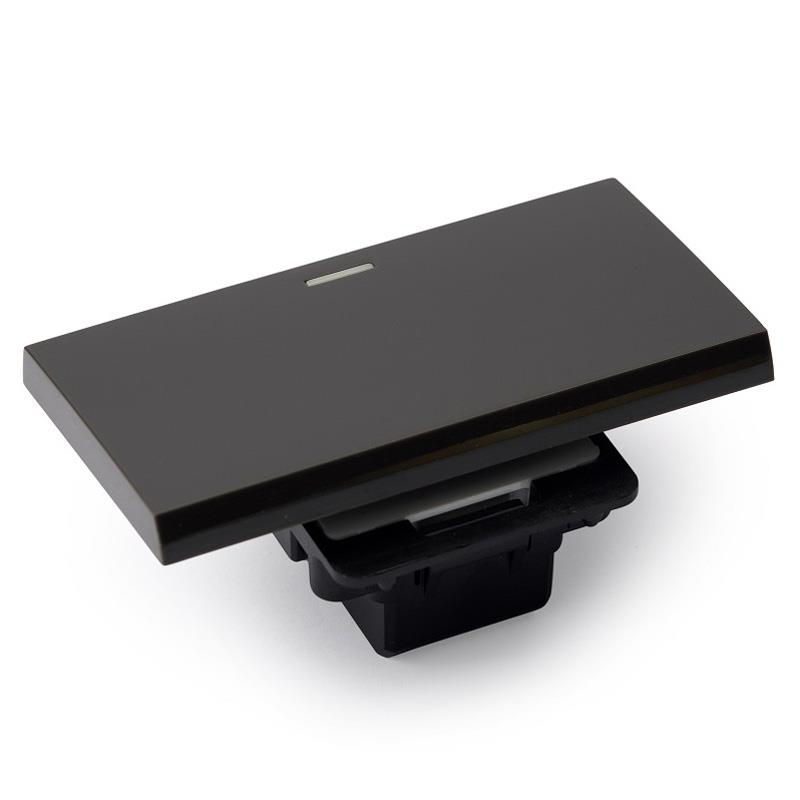 Hạt công tắc đơn, 2 chiều size L A88-BK01B