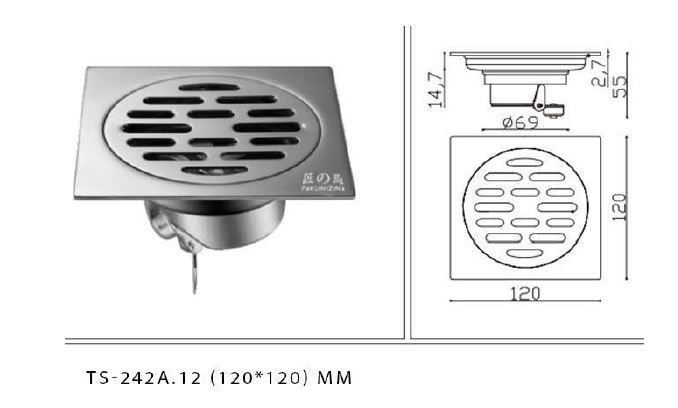 Thumbnail: Phễu Thoát Sàn Takumizima TSS-242A.12