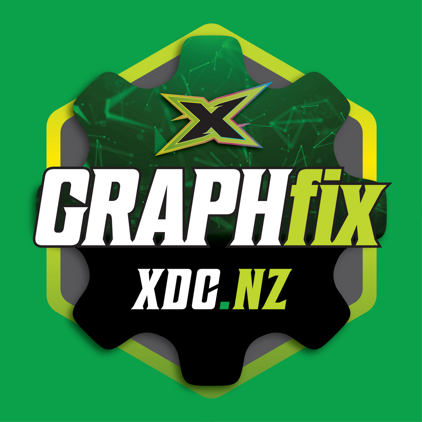 GRAPHfix.nz logo – Graphic design, signage, print, and visual marketing for Christchurch, Rolleston, Selwyn, and Canterbury.
