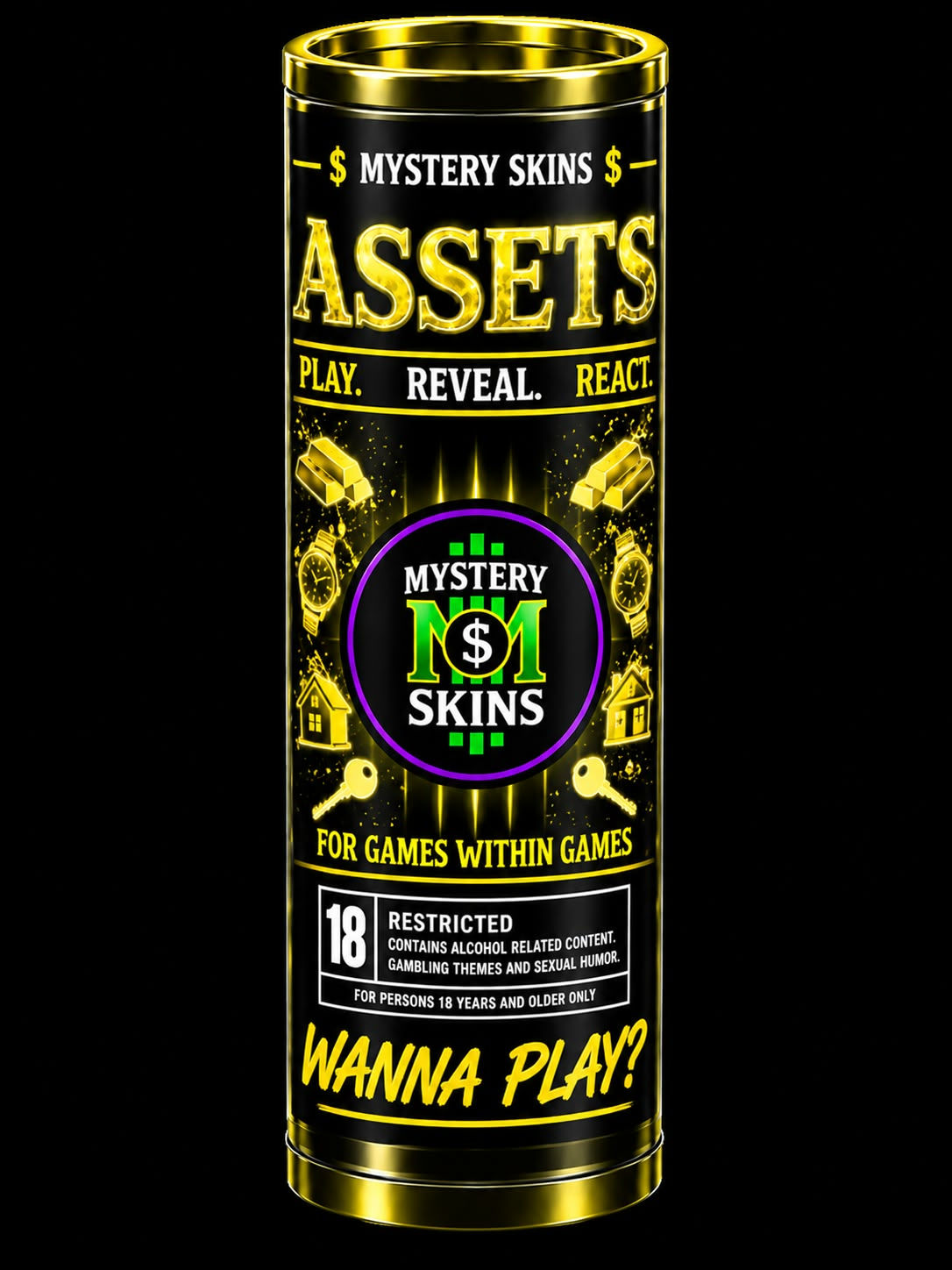 Mystery Skins Tubes - Assets
