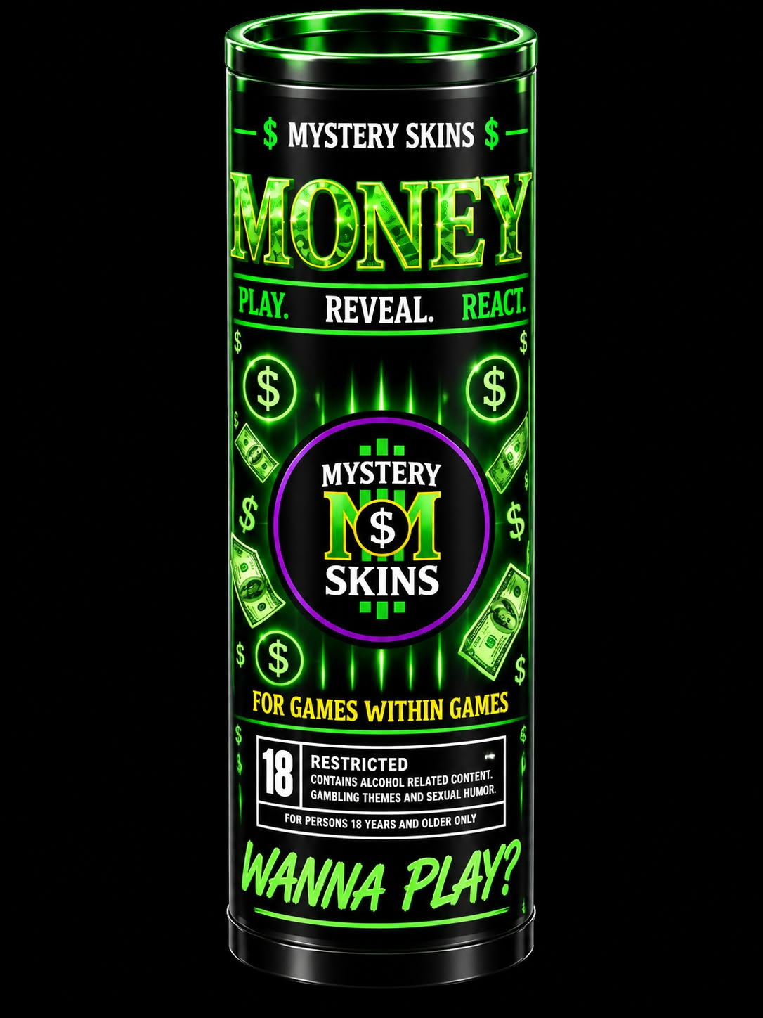 Mystery Skins Tubes - Money