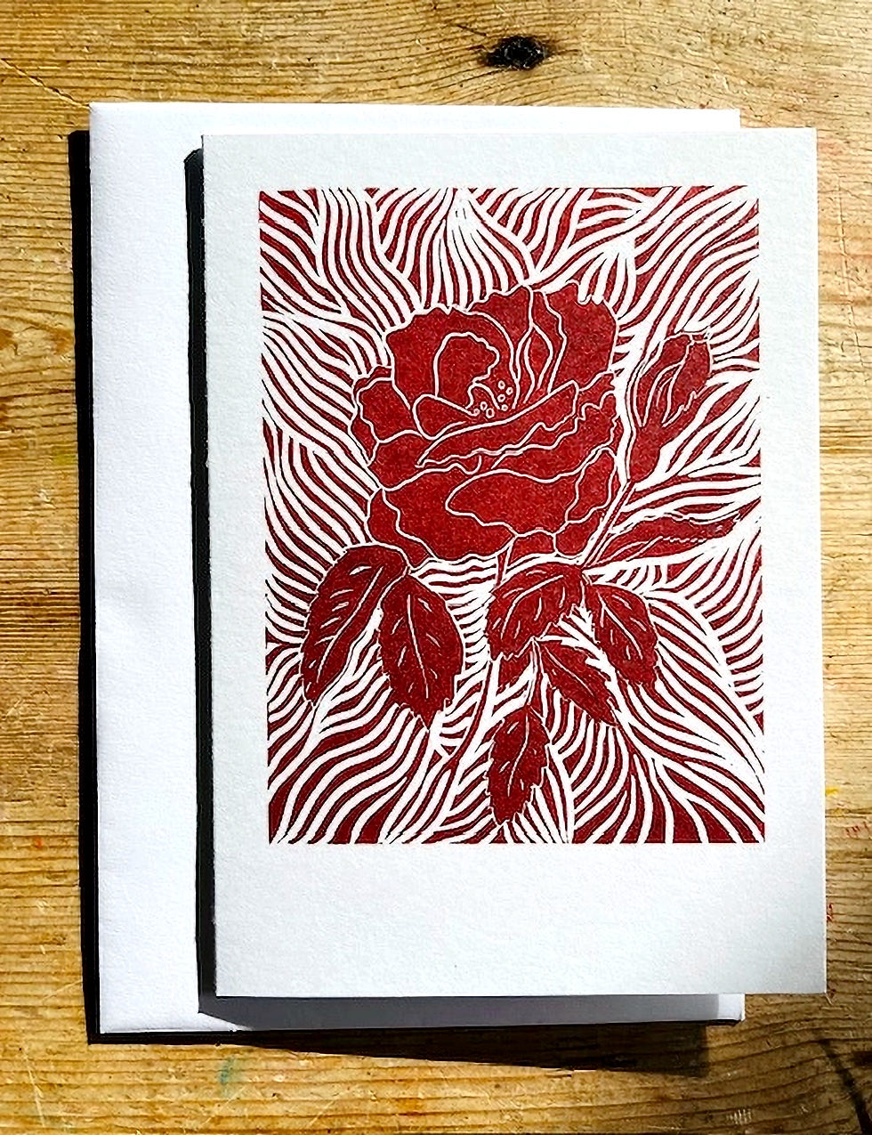 Thumbnail: Floral Card collection set of 4