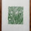 Thumbnail: Snowdrops Linocut Print