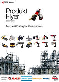 Produktflyer mit allen Produkten von Emava Schraubtechnik