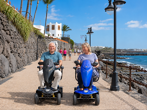 Free Scooter Delivery & Collection in Playa Blanca