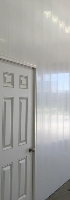 No-Rot PVC Door in Car Wash