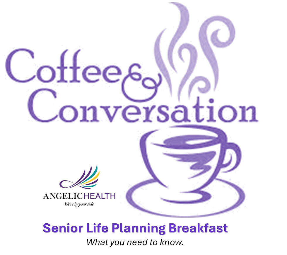 Angelic Health Hospice Care informative free breakfast.