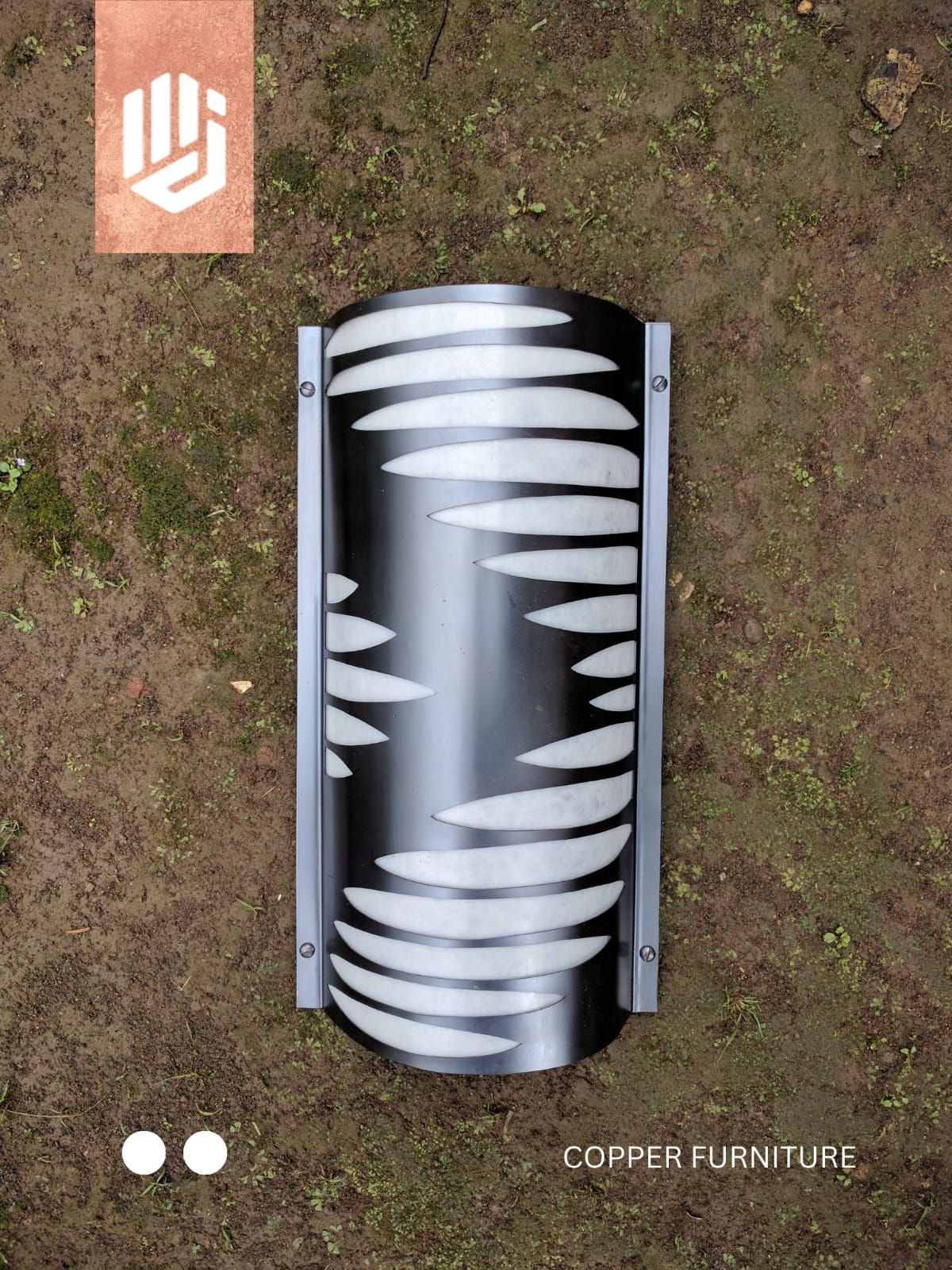 Lampu dinding tembaga kuningan custom 8 by Copper Furniture