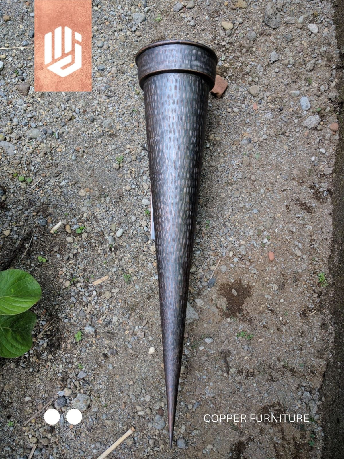Lampu dinding tembaga, kuningan custom 11 by Copper Furniture