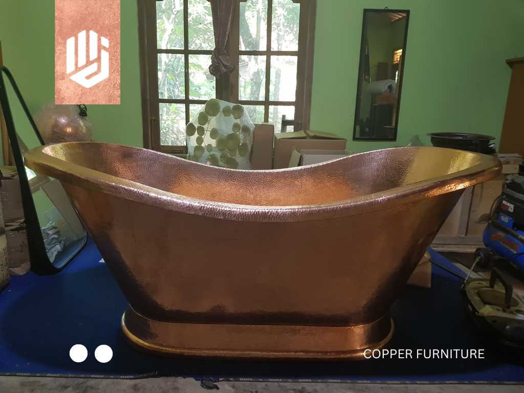 Bathtub Tembaga Custom by Copper Furniture