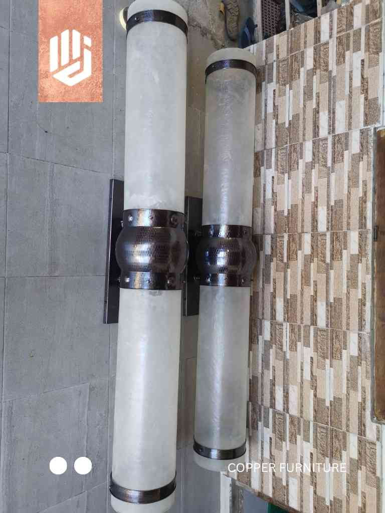 Thumbnail: Lampu dinding tembaga, kuningan custom 41 by Copper Furniture