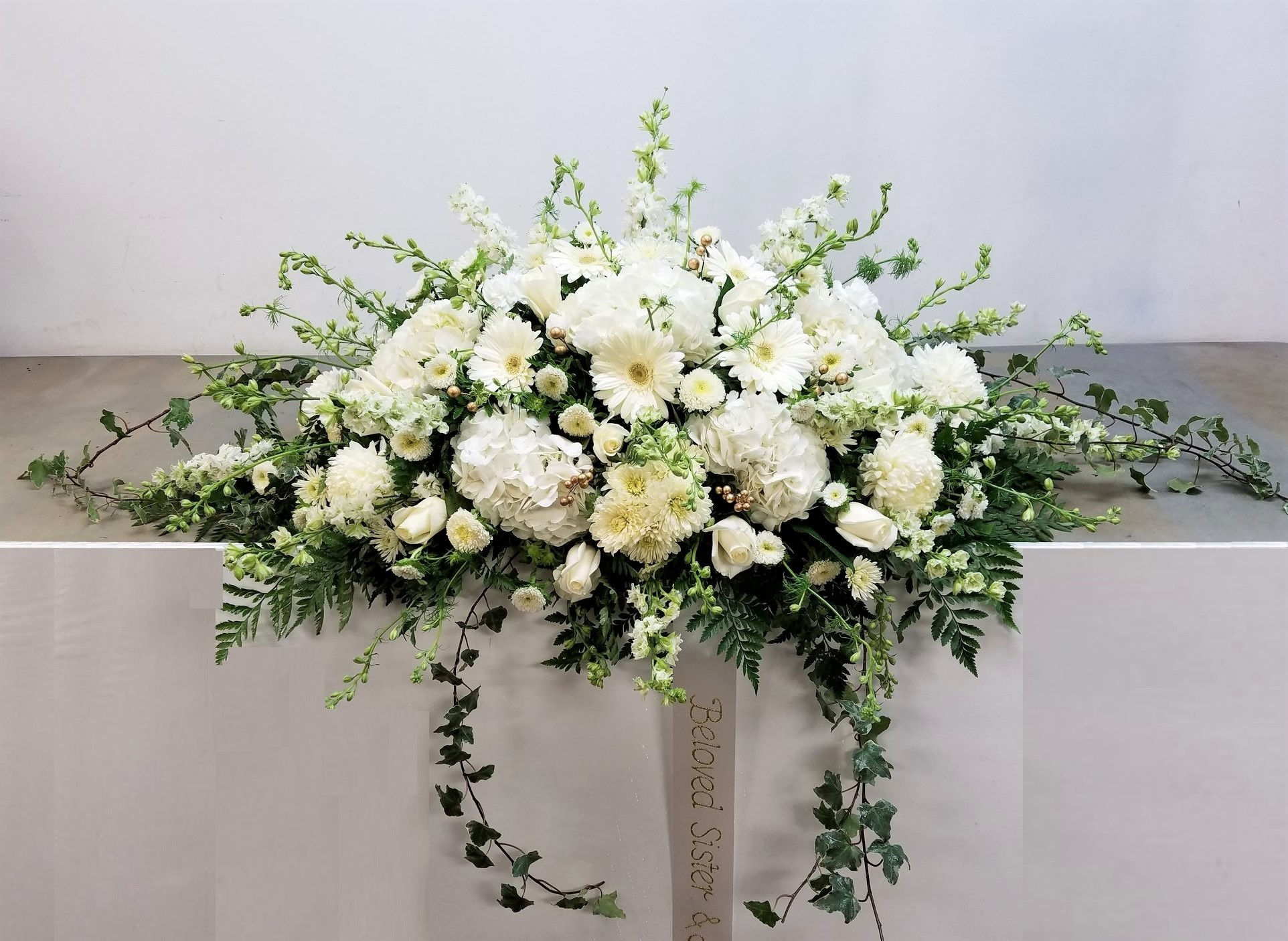 Mix Flowers Casket Spray