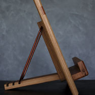 oak, walnut, stand, unique, artisan, book, holder, folding, natural,