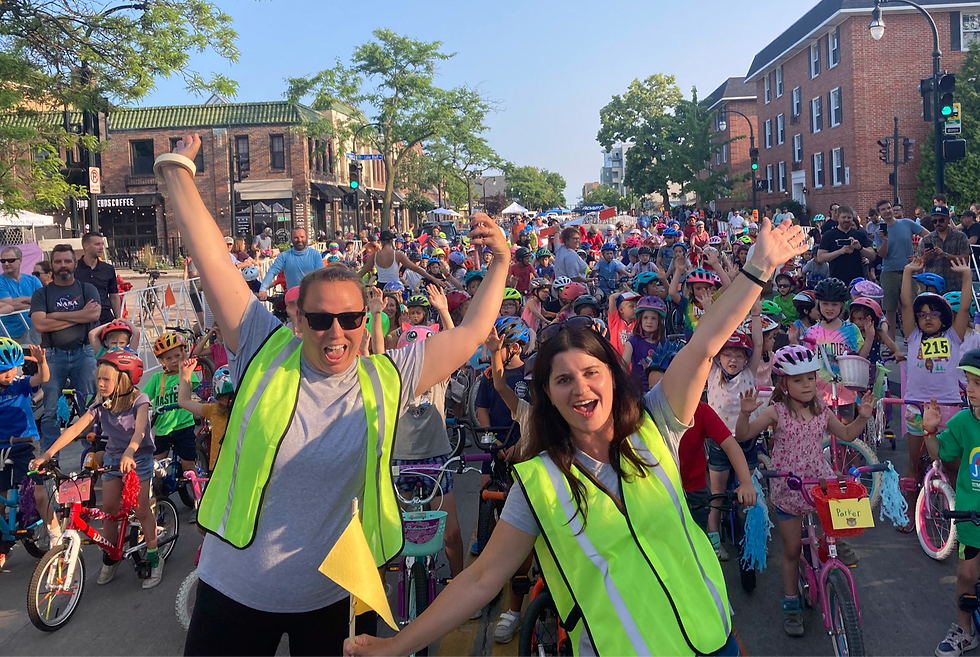 Kid's Roll at the Shorewood Criterium