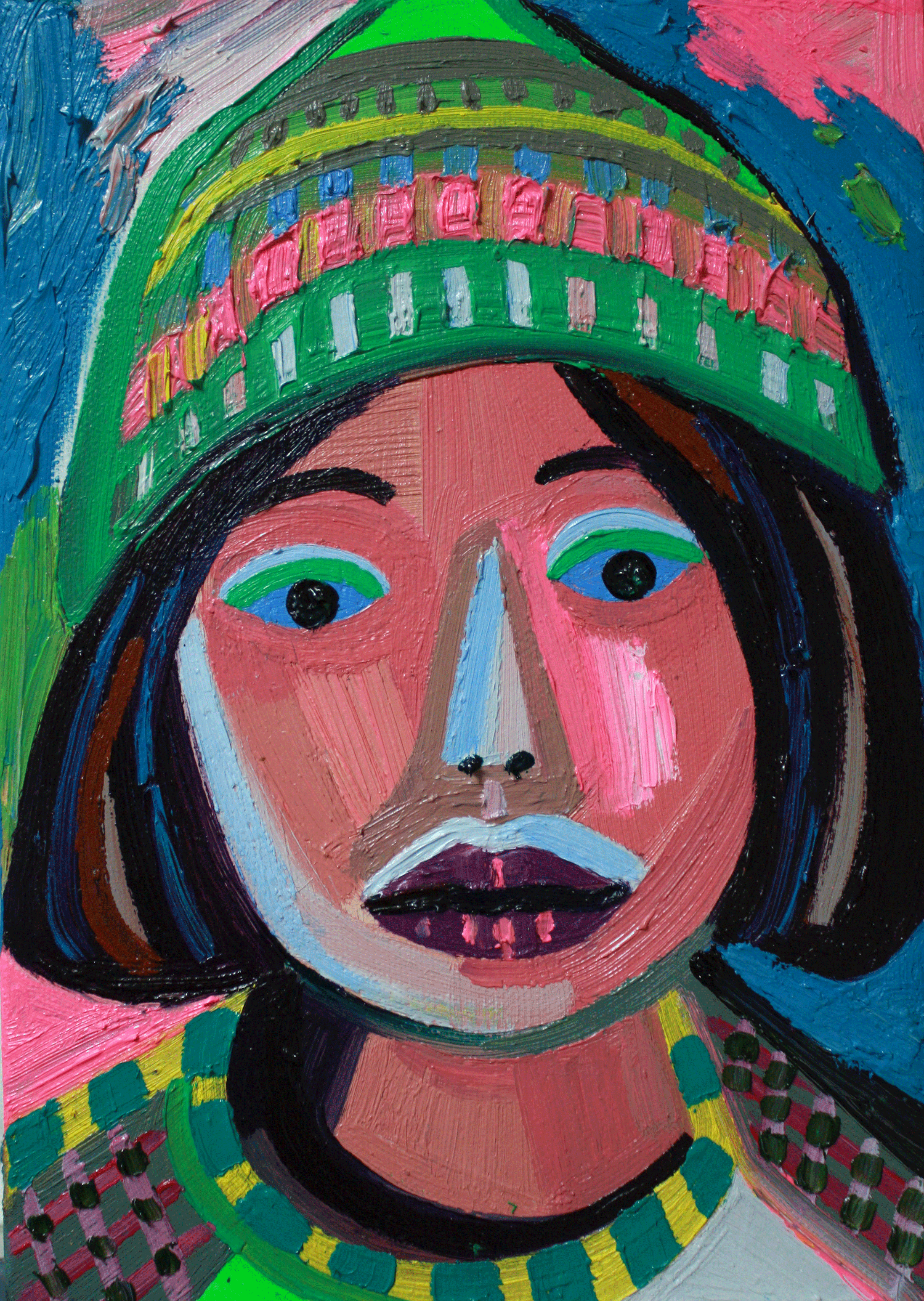 portrait-2_oil on canvas_22.7 x15.8cm_20