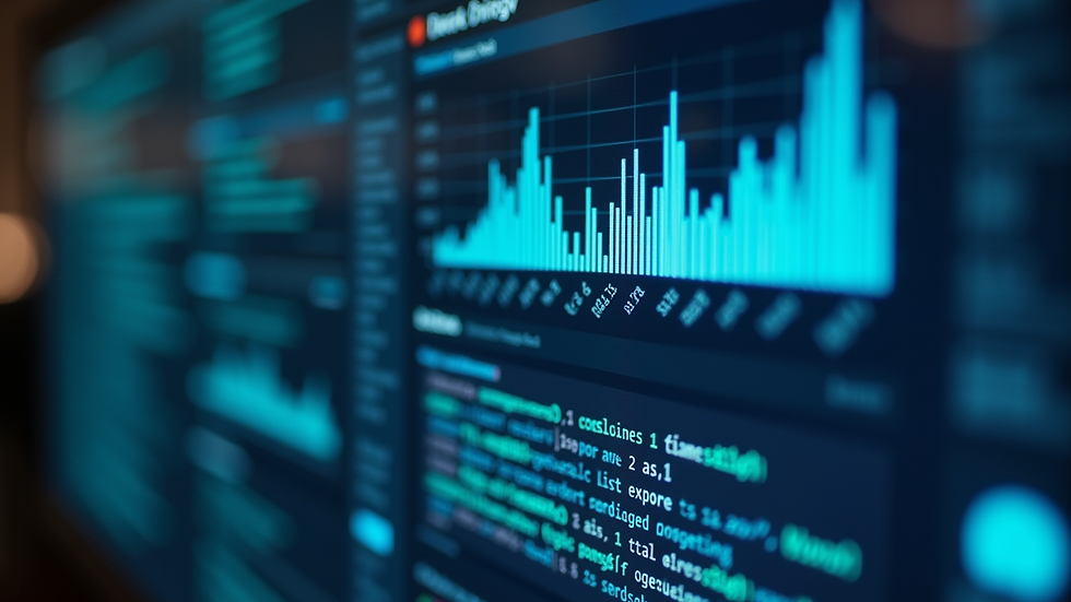 Close-up view of a computer screen showing AI integration in marketing software