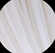 White sheer drape
