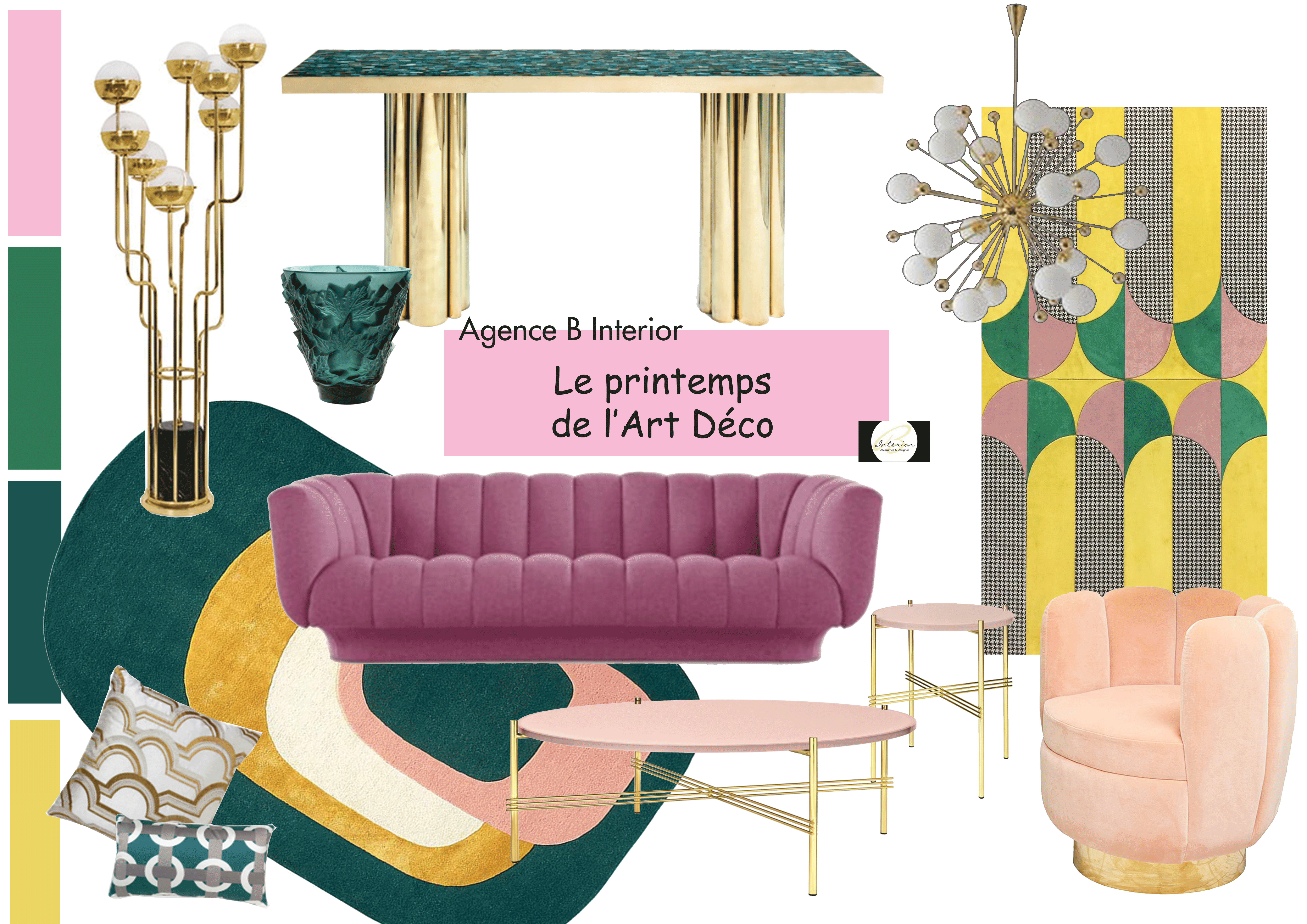 Printemps de l'Art Déco by Agence B Interior