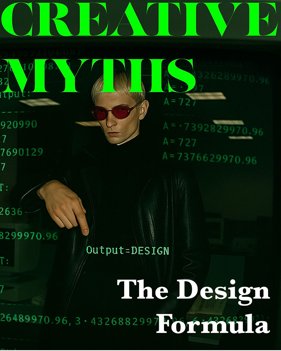 Creative Myths - The Design Formula