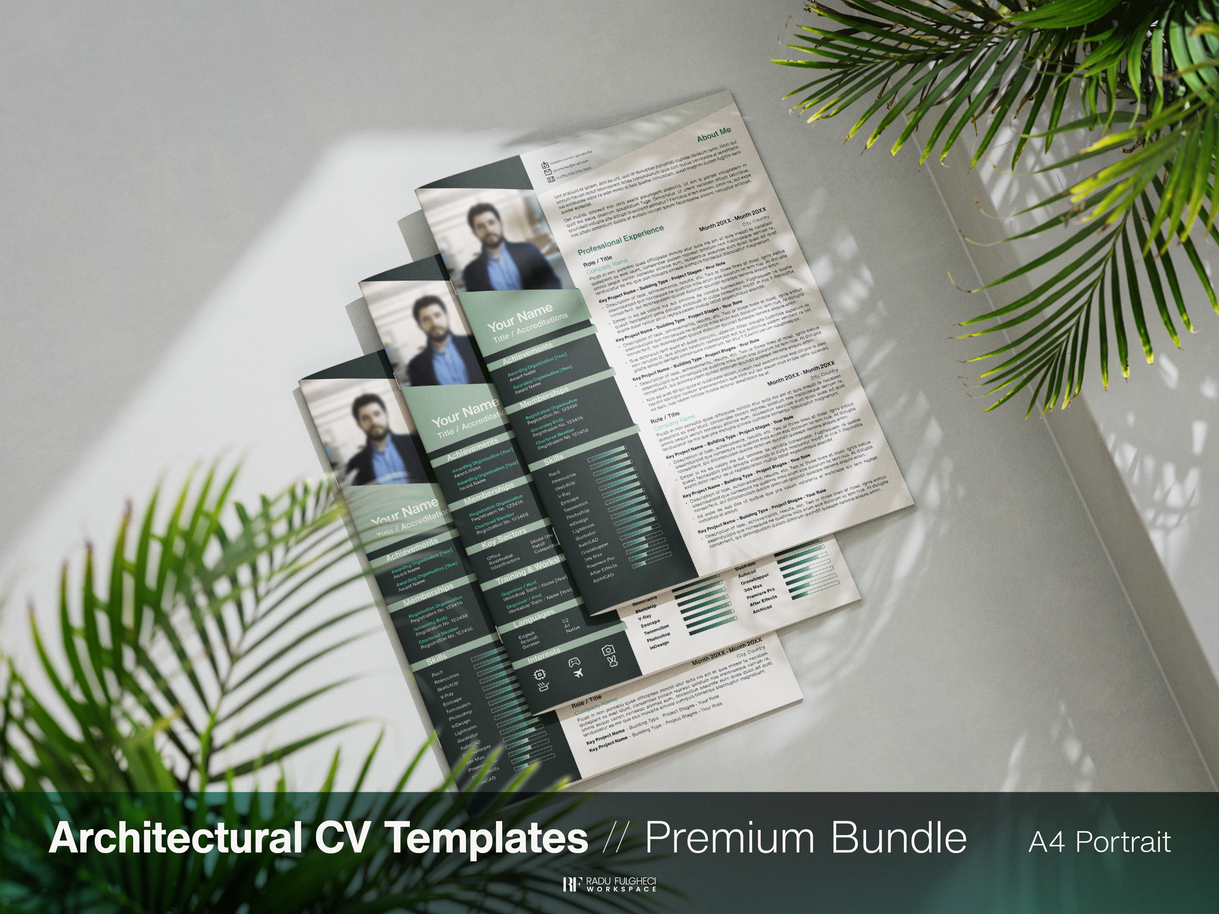 Architectural CV Templates – Premium Bundle