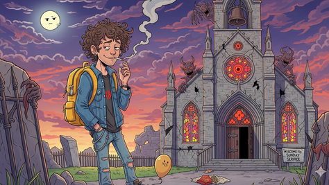 Church Occupied by Devils