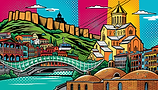 Firefly_landmarks of tbilisi, pop art illustration 931799.png