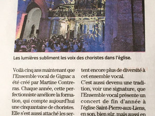Un concert très attendu
