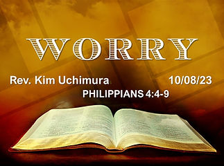 Bible with word Worry