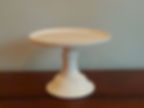 White Pedestal Stand