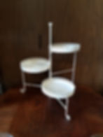 3 Tiered Metal Cake Stand