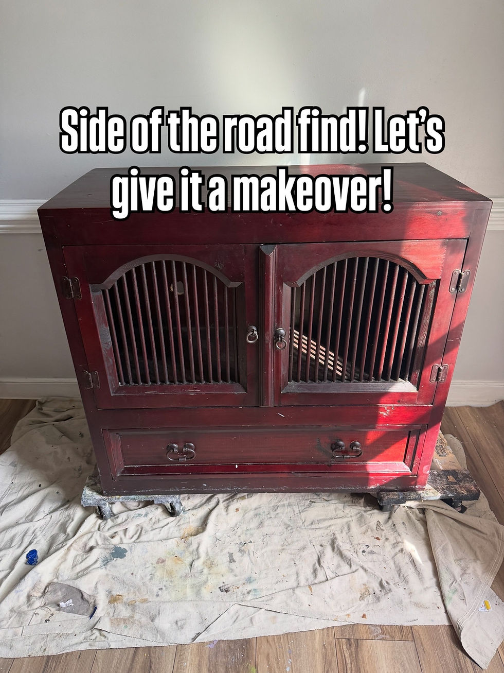 Furniture makeover
