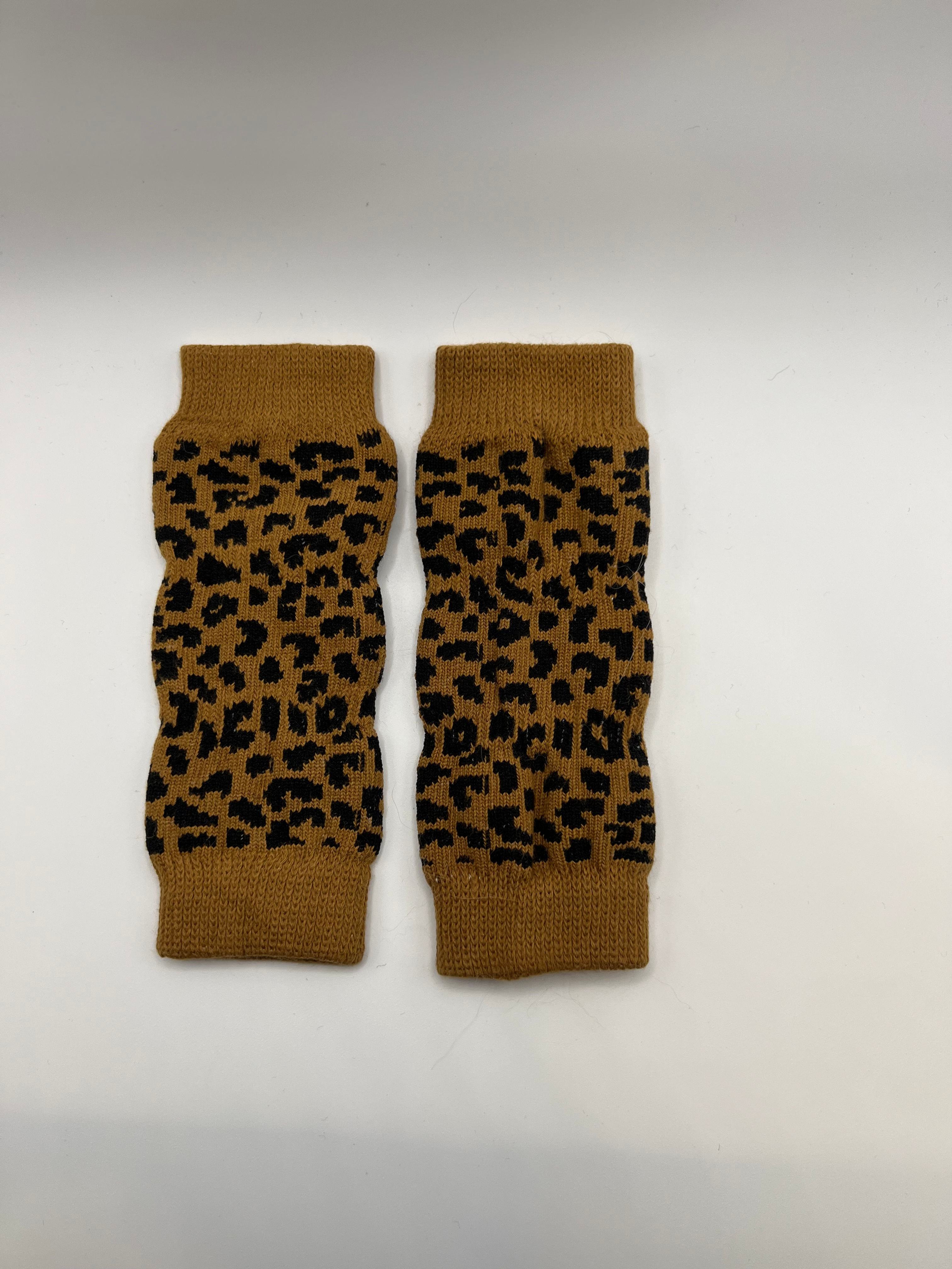 Leopard Print Leg Warmers