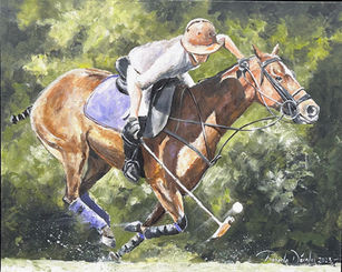 Polo Player II_40x50 cm_Oil on canvas.jpeg