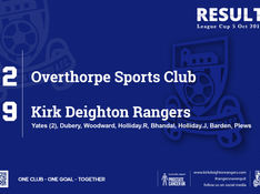 Match Report: Overthorpe Sports Club 2 v 9 Kirk Deighton Rangers
