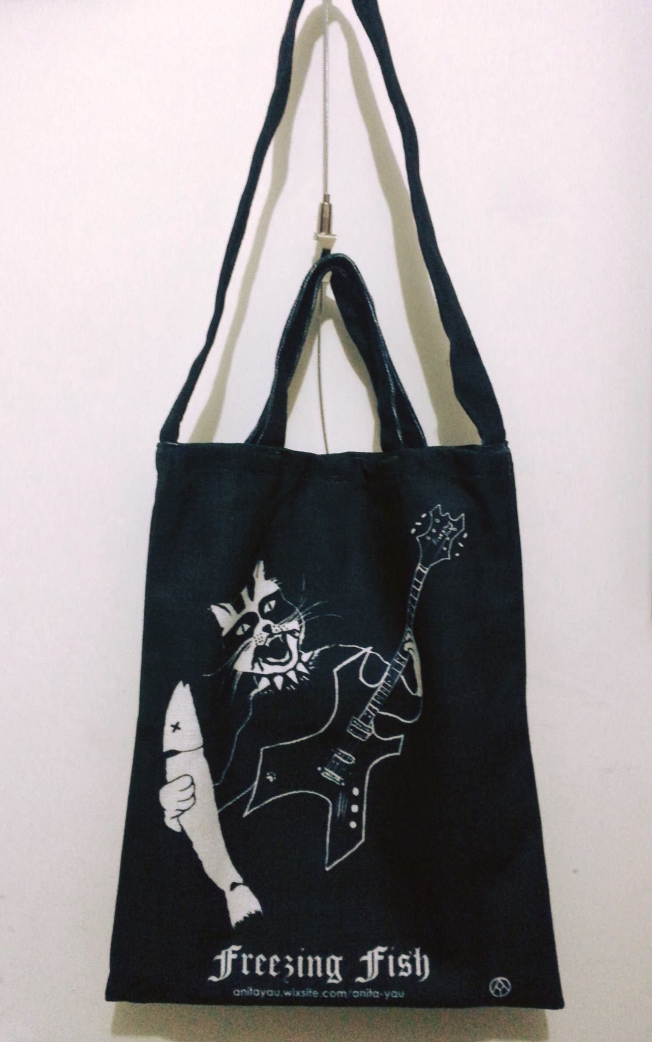 Freezing Fish Tote Bag