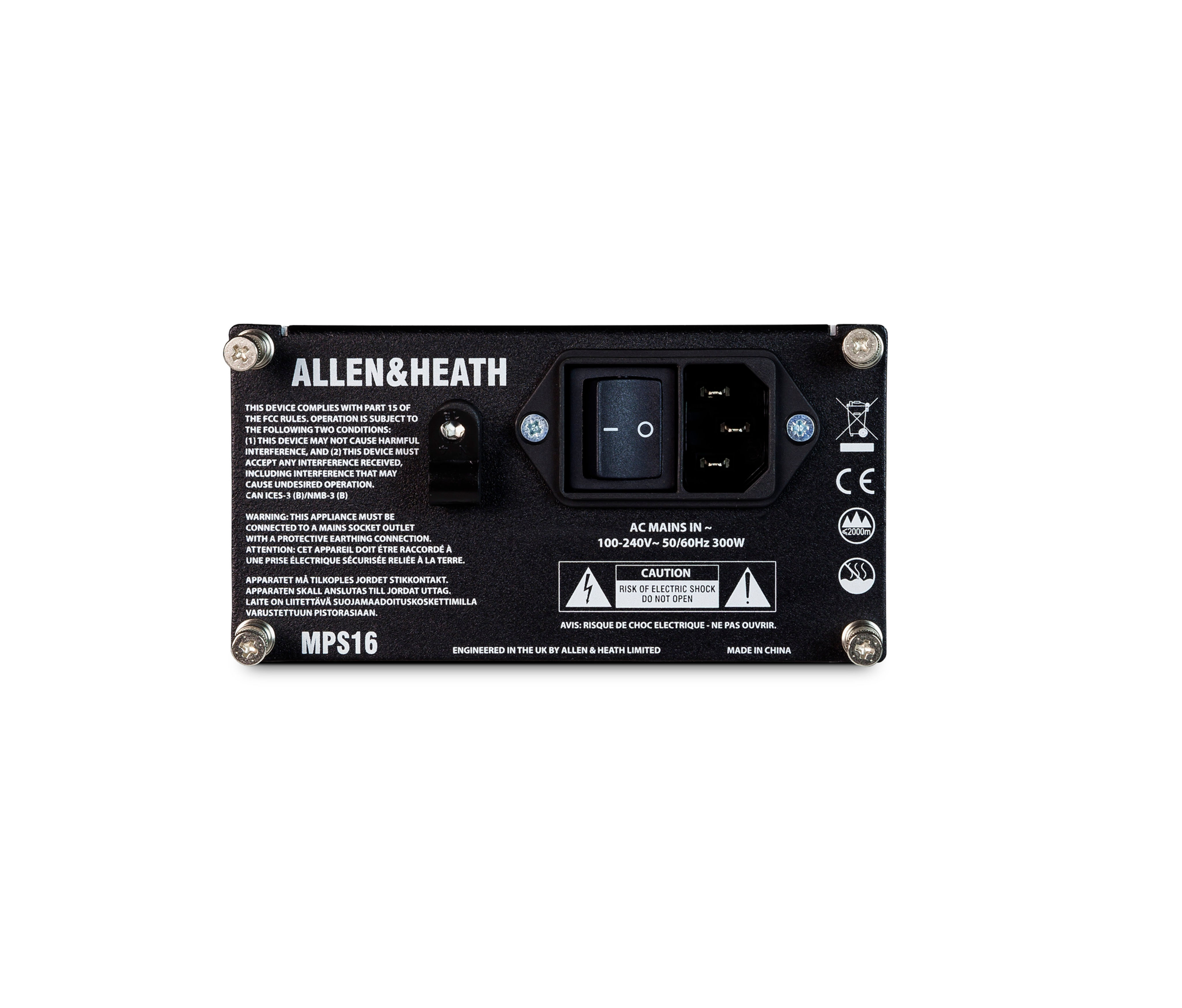 MPS-16 Allen & Heath Accesorio de Fuente de alimentacion